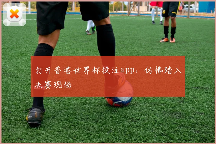 打开香港世界杯投注app，仿佛踏入决赛现场