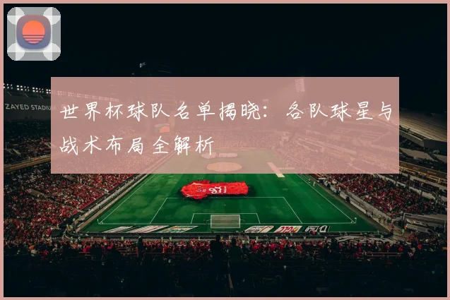 世界杯球队名单揭晓：各队球星与战术布局全解析